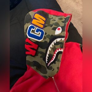 Bape full zip size L